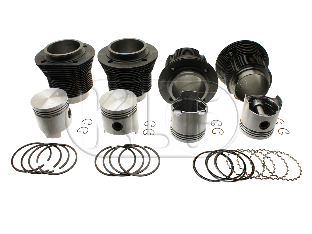 Piston & Cylinder Set, 1200ccm, with 90mm base, 25 kW (34 PS)