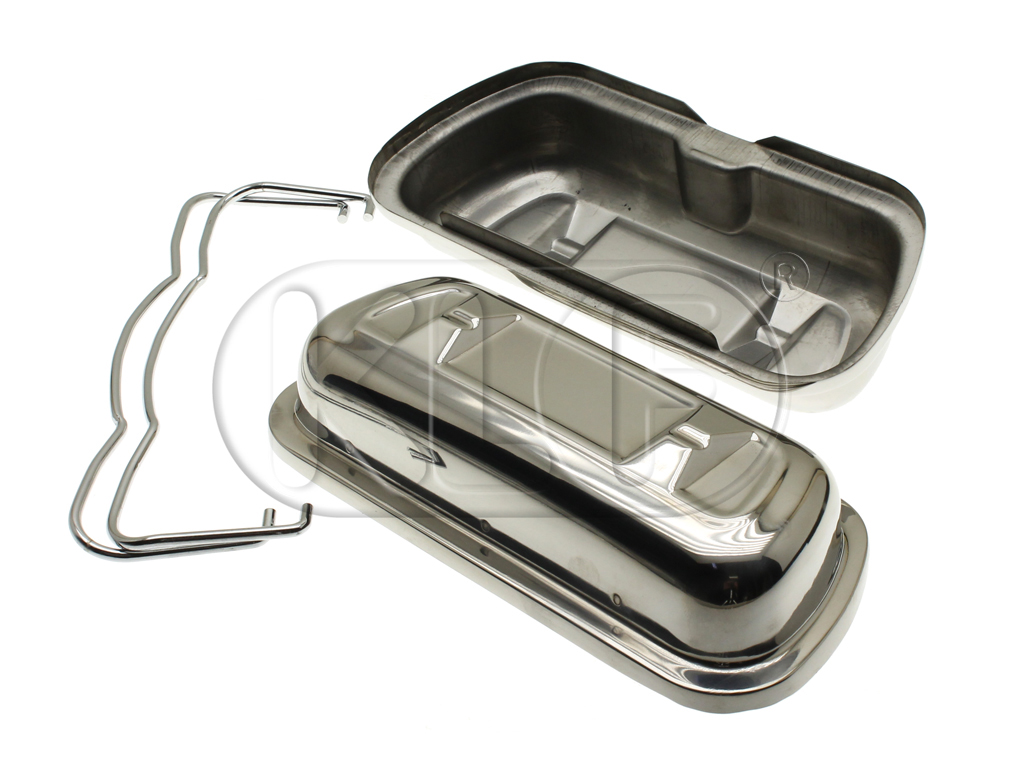 Valve Covers with Clamps, stainless steel, pair, 25-37 kW (34-50 PS) pair Valve Covers with Clamps, stainless steel, pair, 25-37 kW (34-50 PS) pair