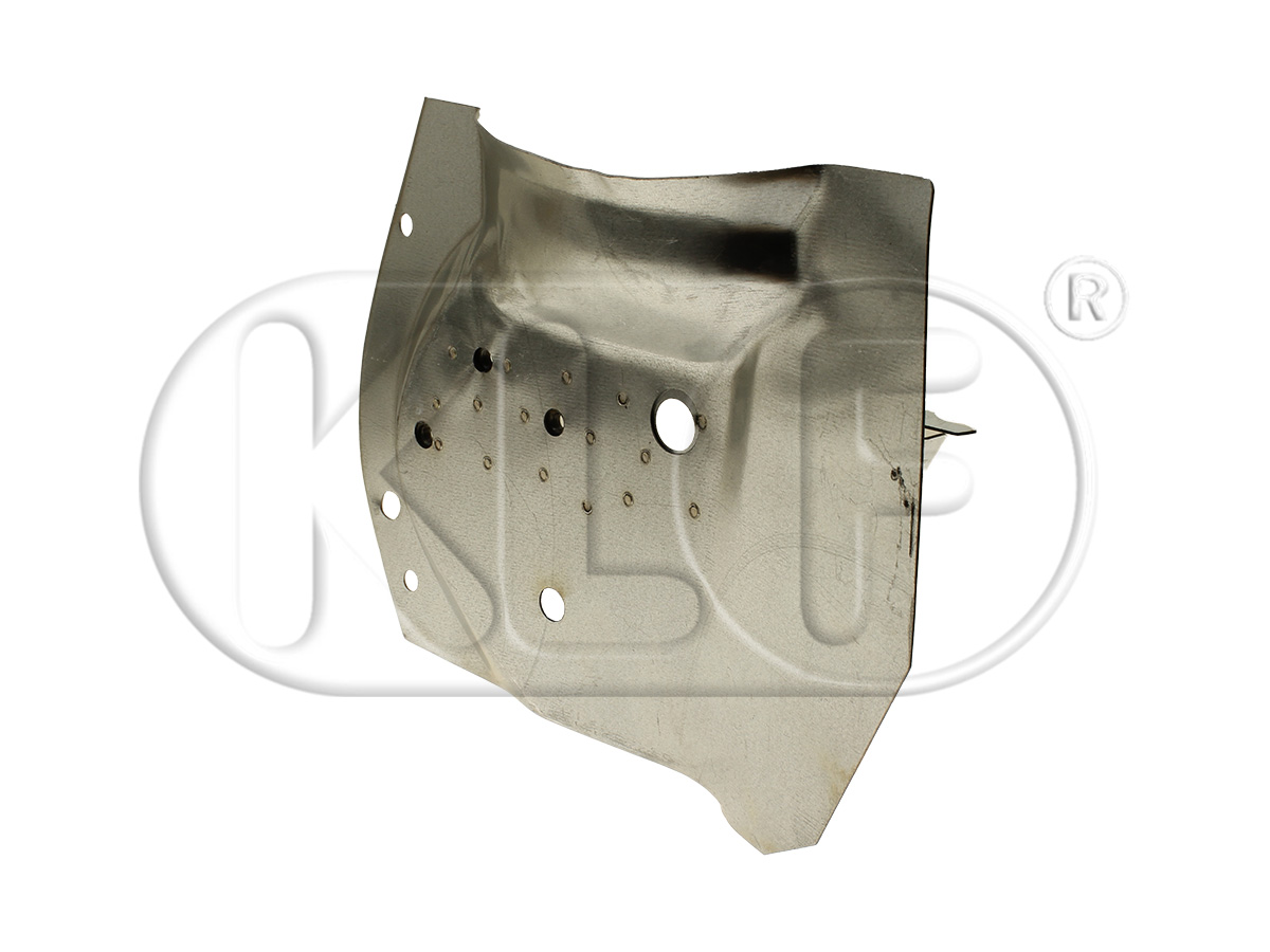 Wheelhouse, front, left, with bumper bracket retainer, 1302/1303 only, year 8 /70 on