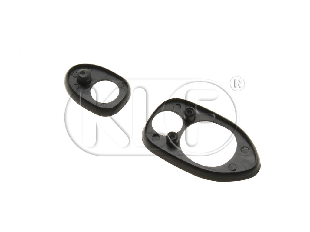 Front Hood Handle Seal, black, year 8/67 on