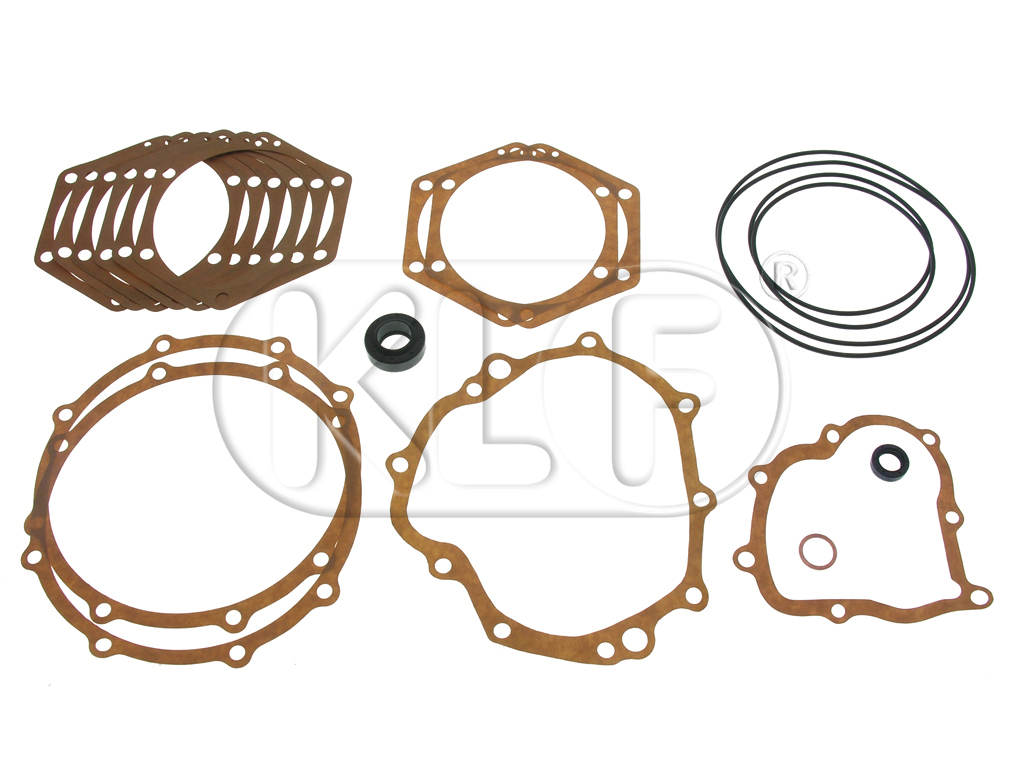 gasket set for gearbox, swing axle, year 8/60 on
