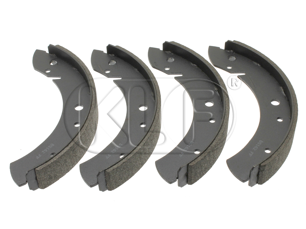 Bremsbacken,vorne und hinten passend, bis Bj. 12/53 (30mm), Satz (4 Stück) Bremsbacken,vorne und hinten passend, bis Bj. 12/53 (30mm), Satz (4 Stück)