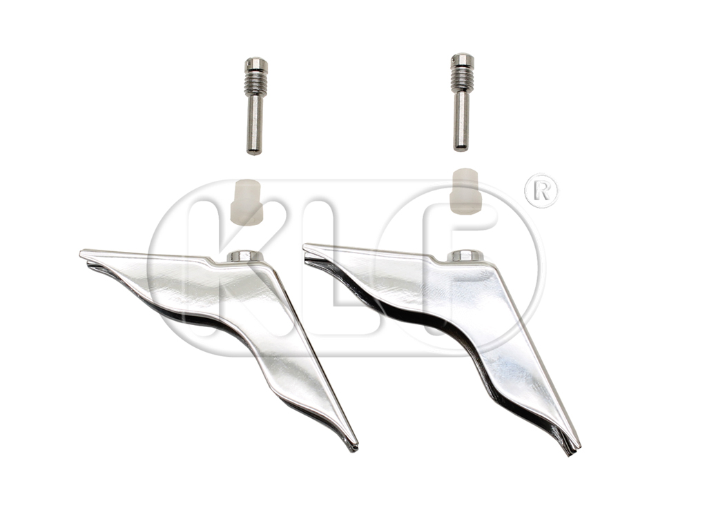 Anbausatz für Ausstellfenster oben, Paar, Cabrio Bj. 08/64 - 07/72 Anbausatz für Ausstellfenster oben, Paar, Cabrio Bj. 08/64 - 07/72